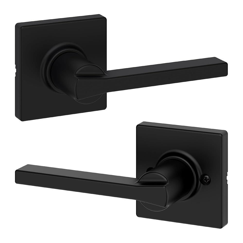 Kwikset Casey Interior Passage Door Handle, Lever For Closet